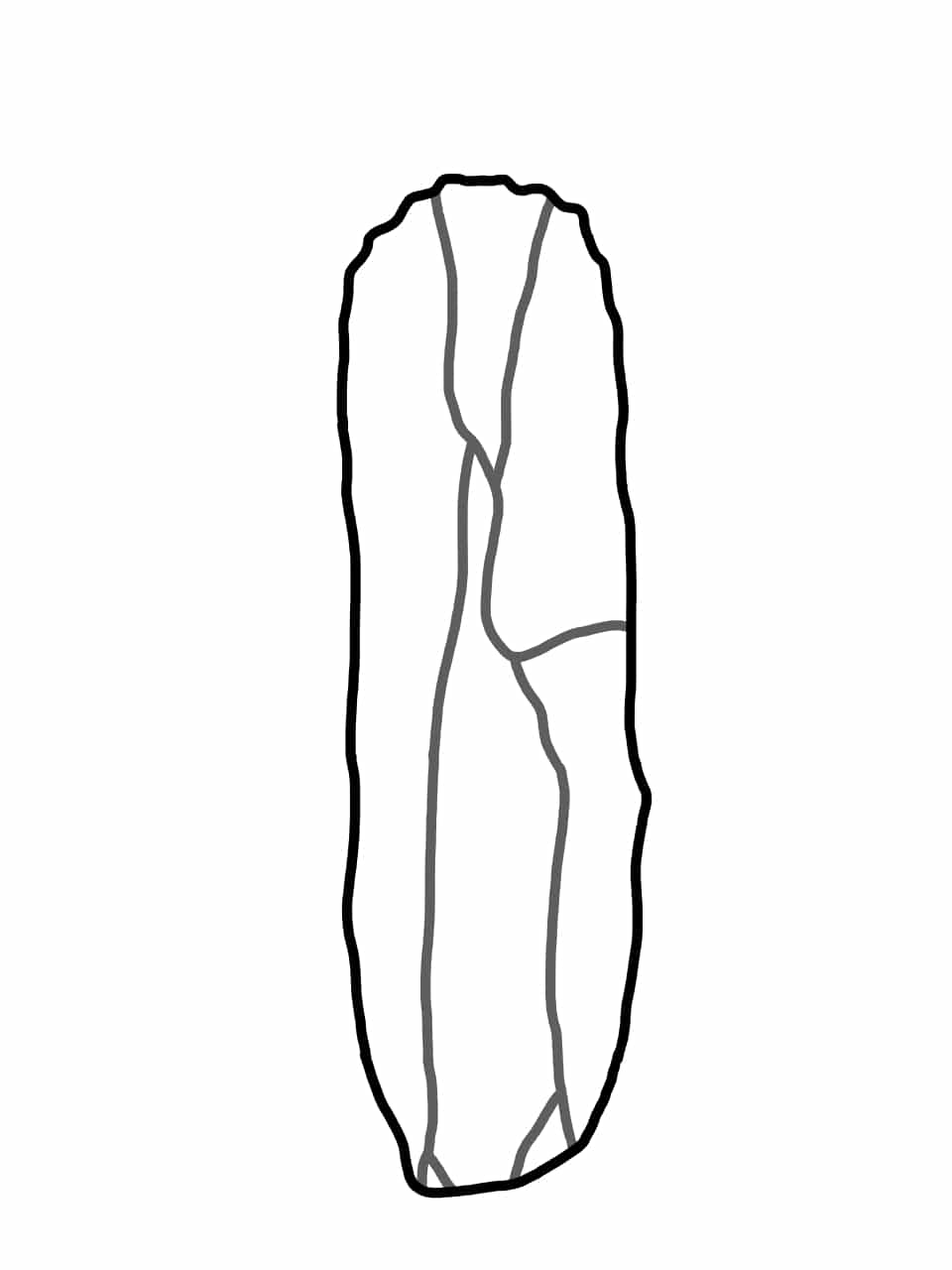 Grattoir en silex - Voyages en archéo