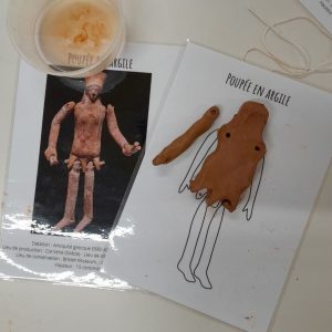 Atelier loisirs d'archéologie : poupée antique
